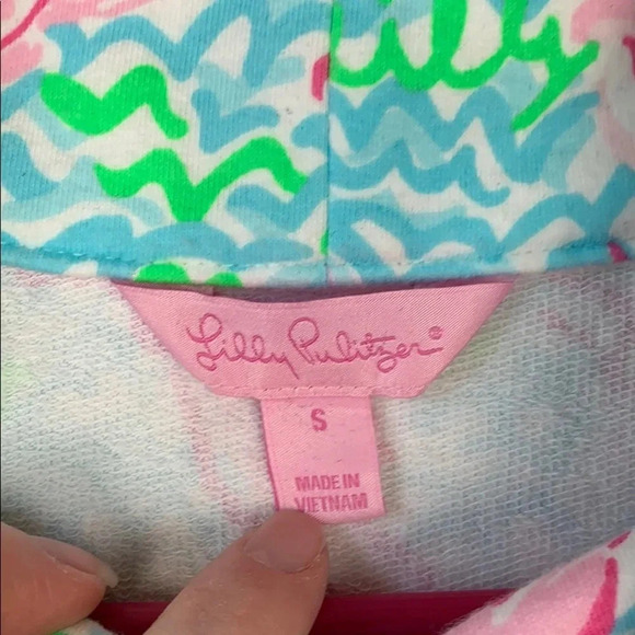 Lilly Pulitzer original lobstah roll popover sz sm - Picture 3 of 8